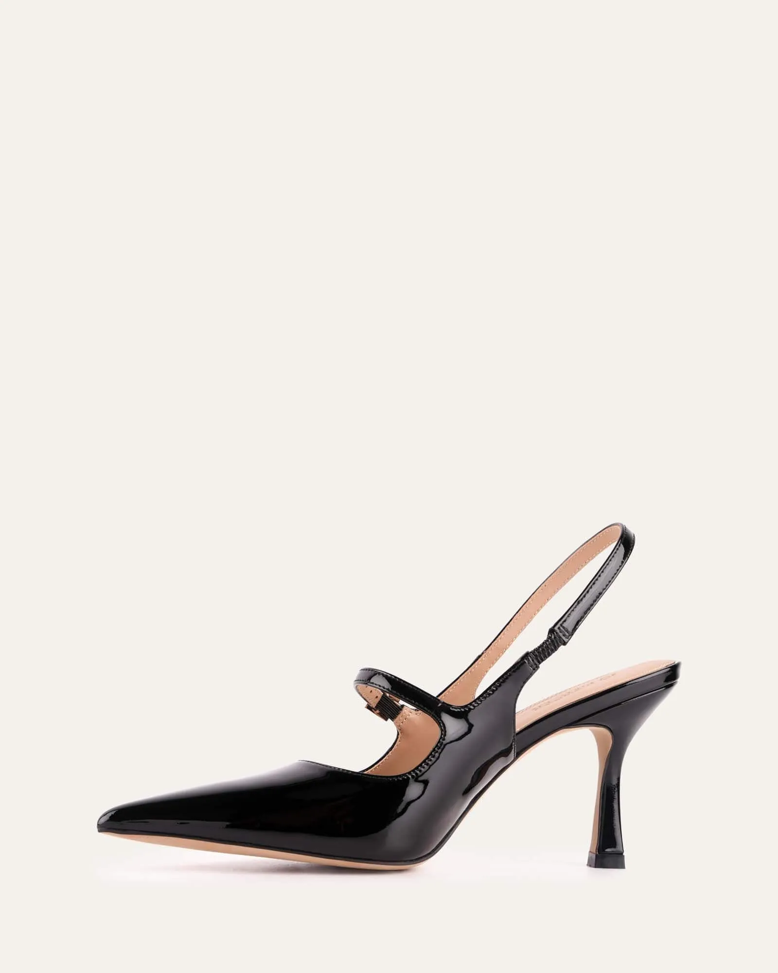 ARCHER HIGH HEELS BLACK PATENT