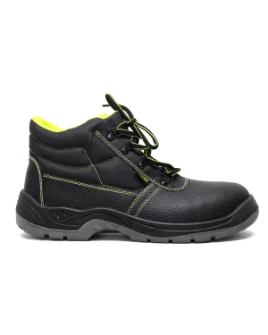 ARIZONA Leather Black Bolt Safety Boot