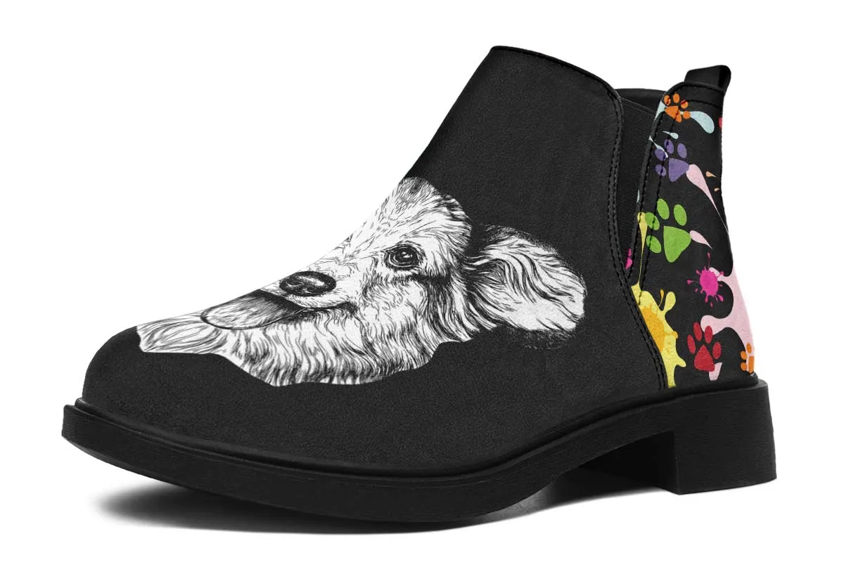 Artsy Corgi Neat Vibe Boots