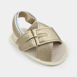 Baby Girl Shoes J18-Golden