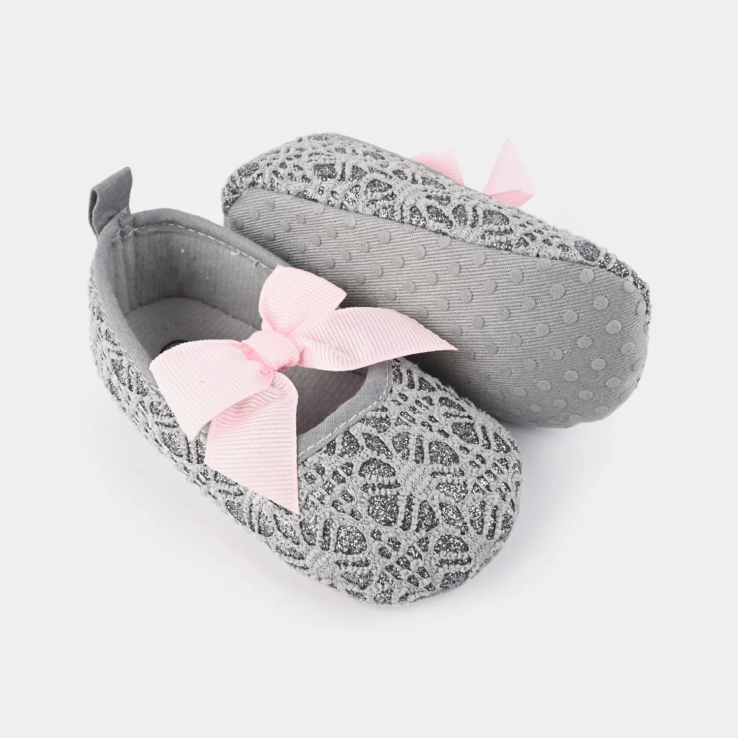 Baby Girls Shoes C-179-GREY