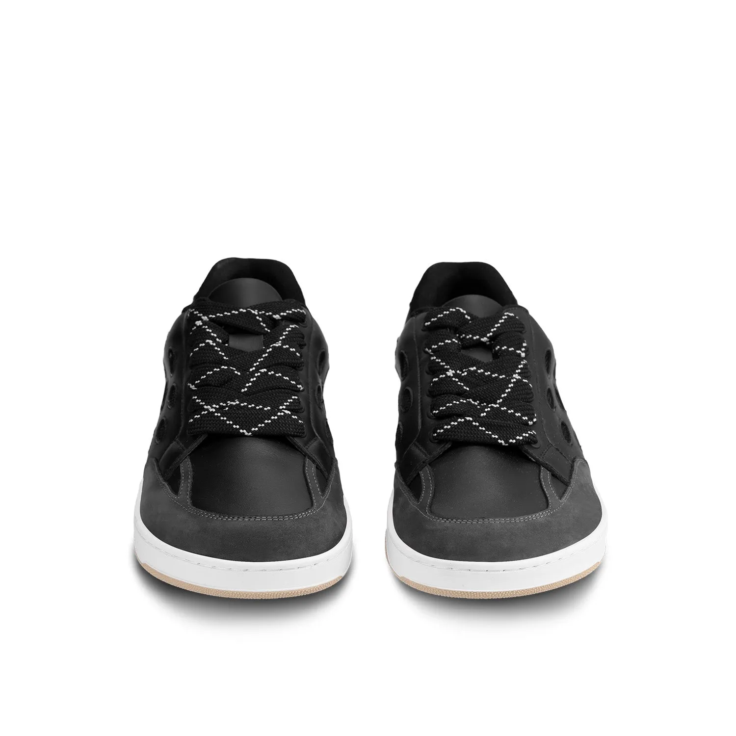 Barefoot Sneakers Barebarics Fusion - Black & White CLEARANCE