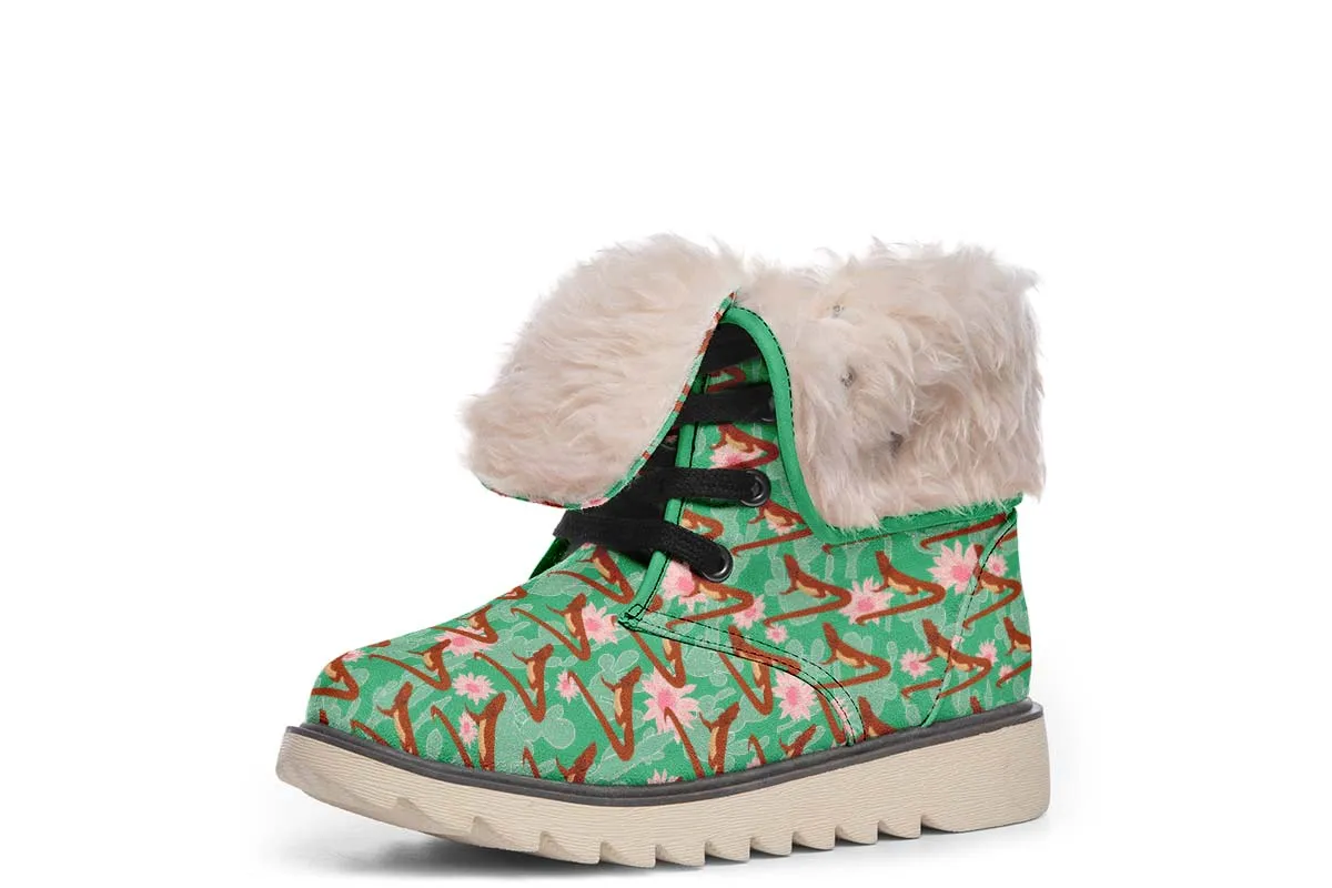 Bearded Dragon Pattern Polar Vibe Boots