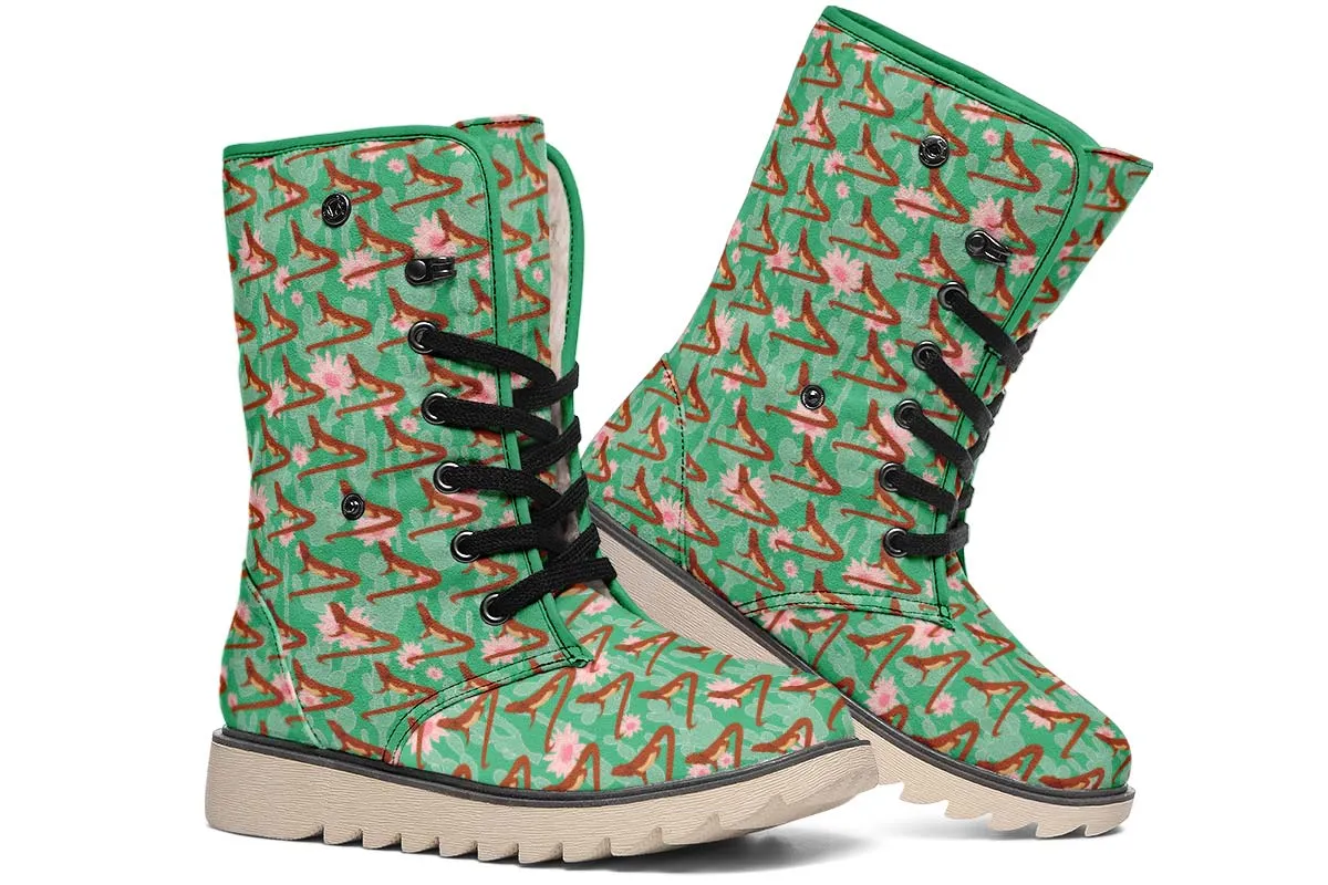 Bearded Dragon Pattern Polar Vibe Boots