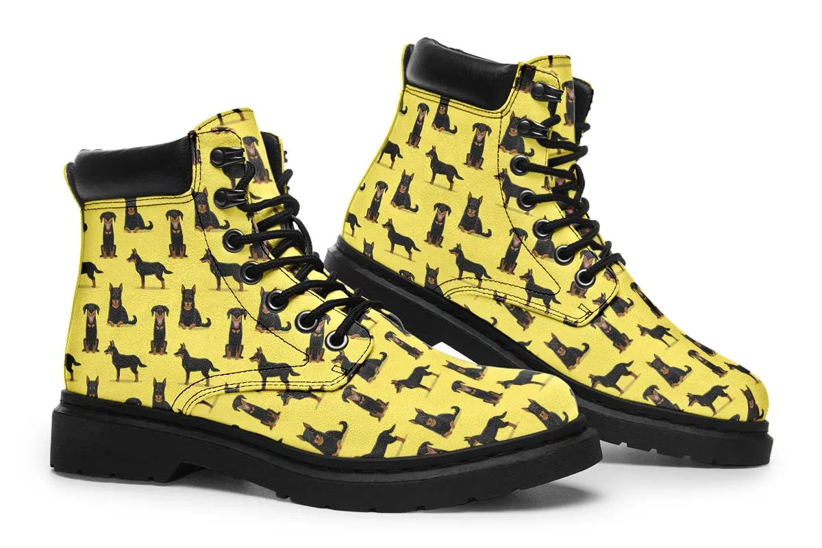 Beauceron Pattern Classic Vibe Boots