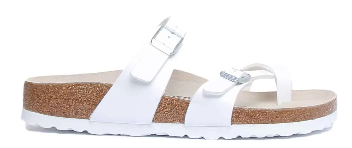 Birkenstock Mayari In White | Narrow Fit