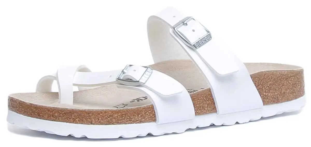 Birkenstock Mayari In White | Narrow Fit