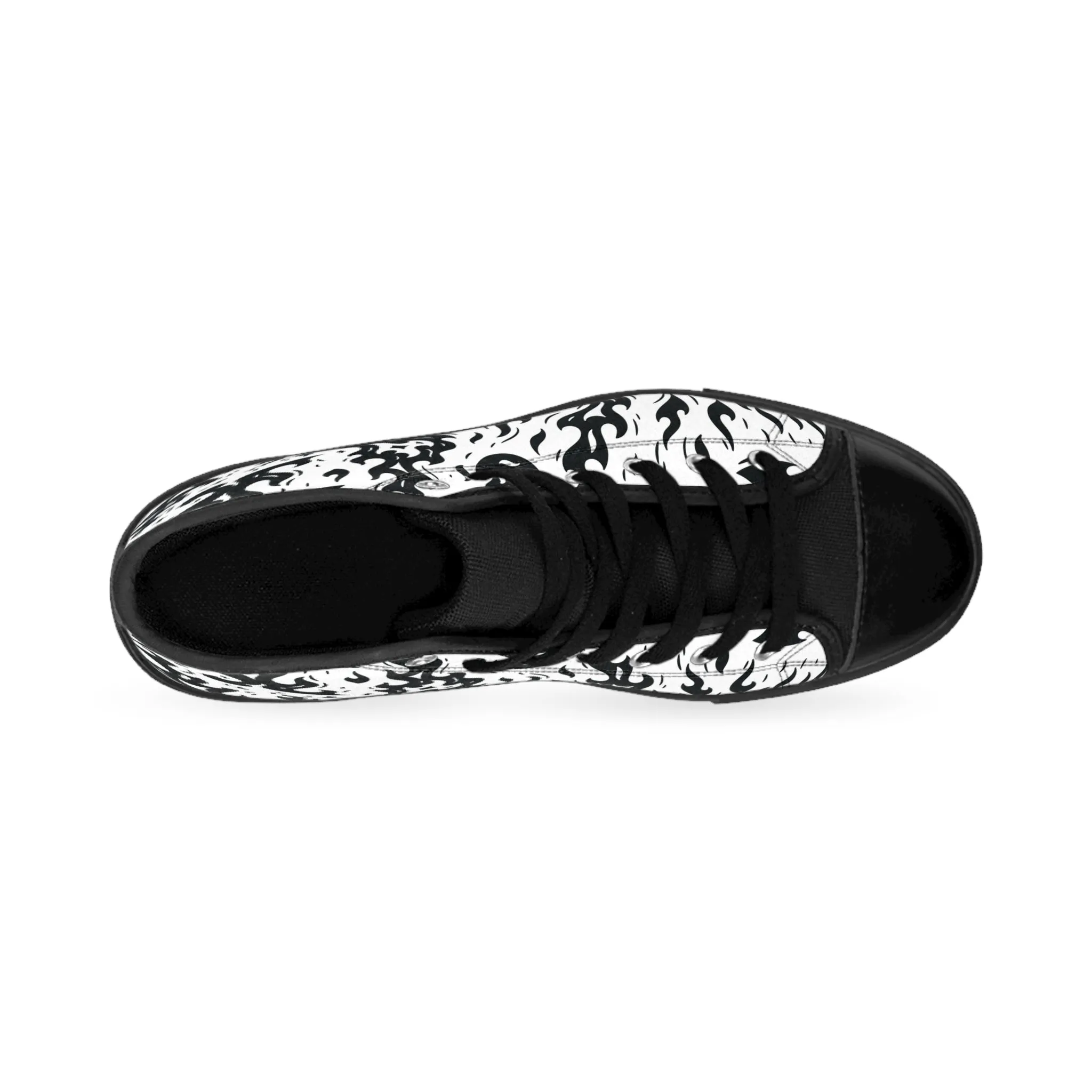 Black Fireball Women's Classic Sneakers