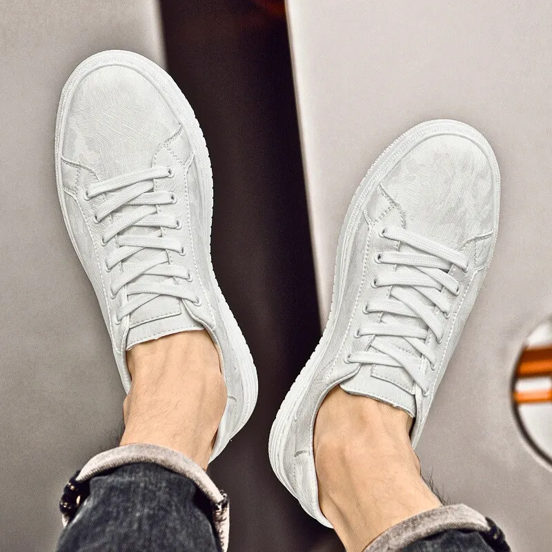 CAELAN GENUINE LEATHER SNEAKERS