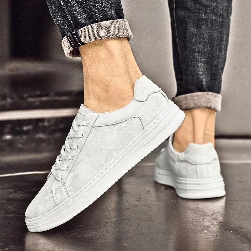 CAELAN GENUINE LEATHER SNEAKERS