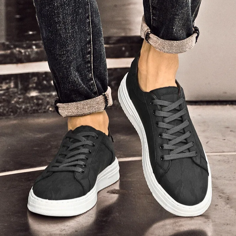 CAELAN GENUINE LEATHER SNEAKERS