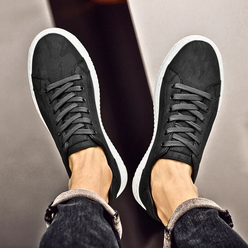 CAELAN GENUINE LEATHER SNEAKERS