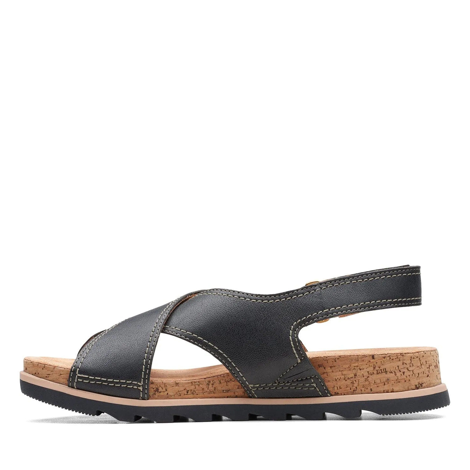 Clarks Yacht Cross Sandals (Wide Fit)