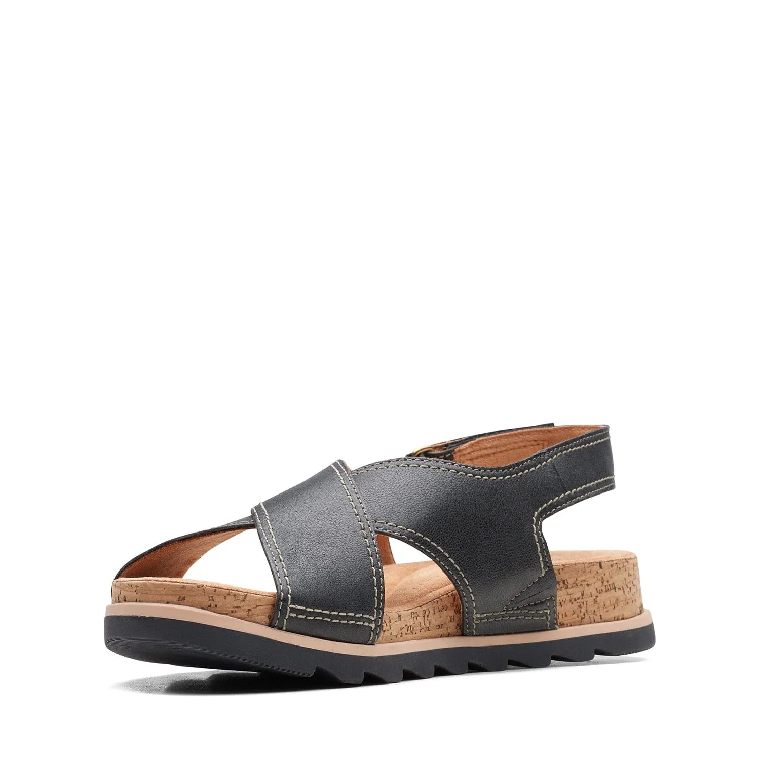 Clarks Yacht Cross Sandals (Wide Fit)