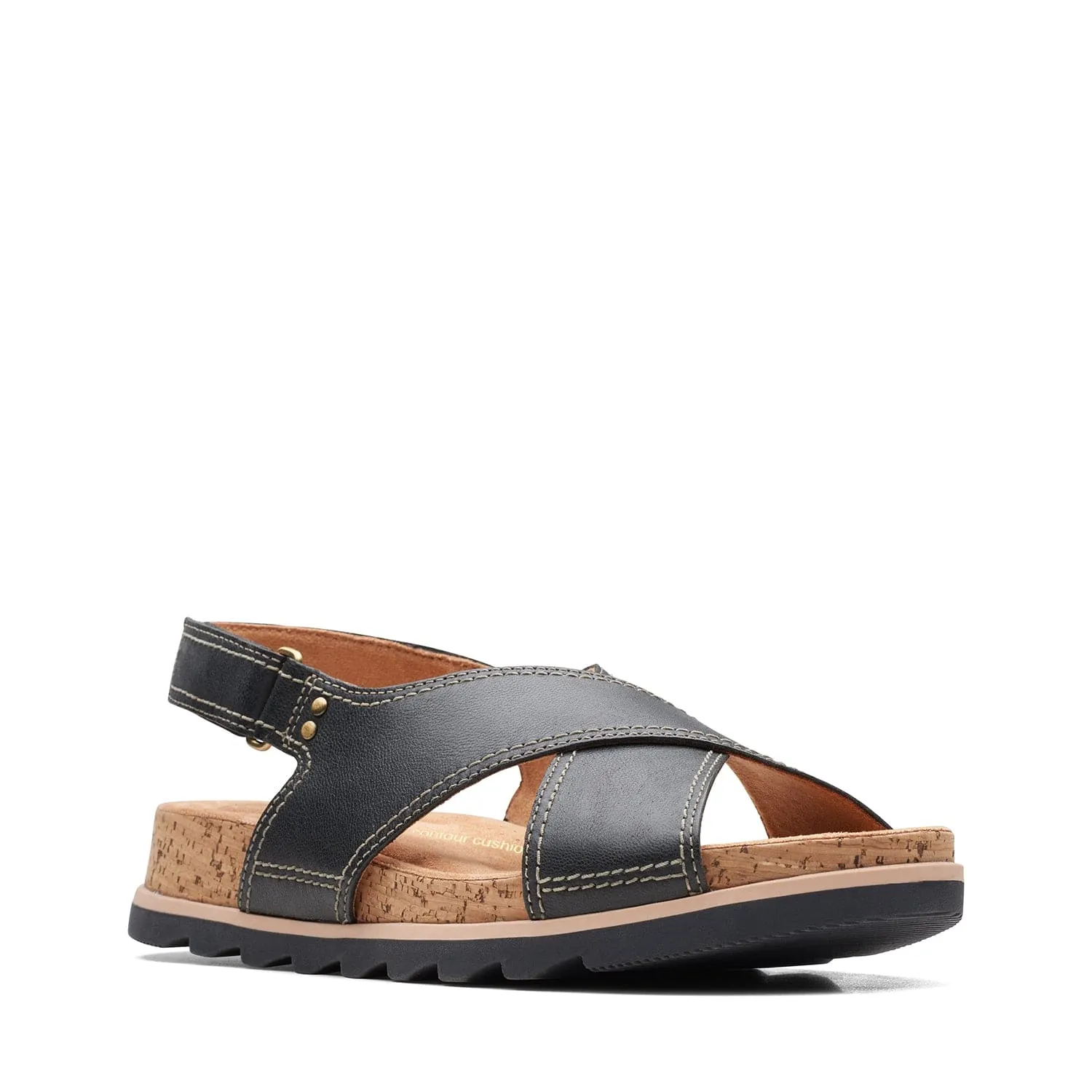 Clarks Yacht Cross Sandals (Wide Fit)