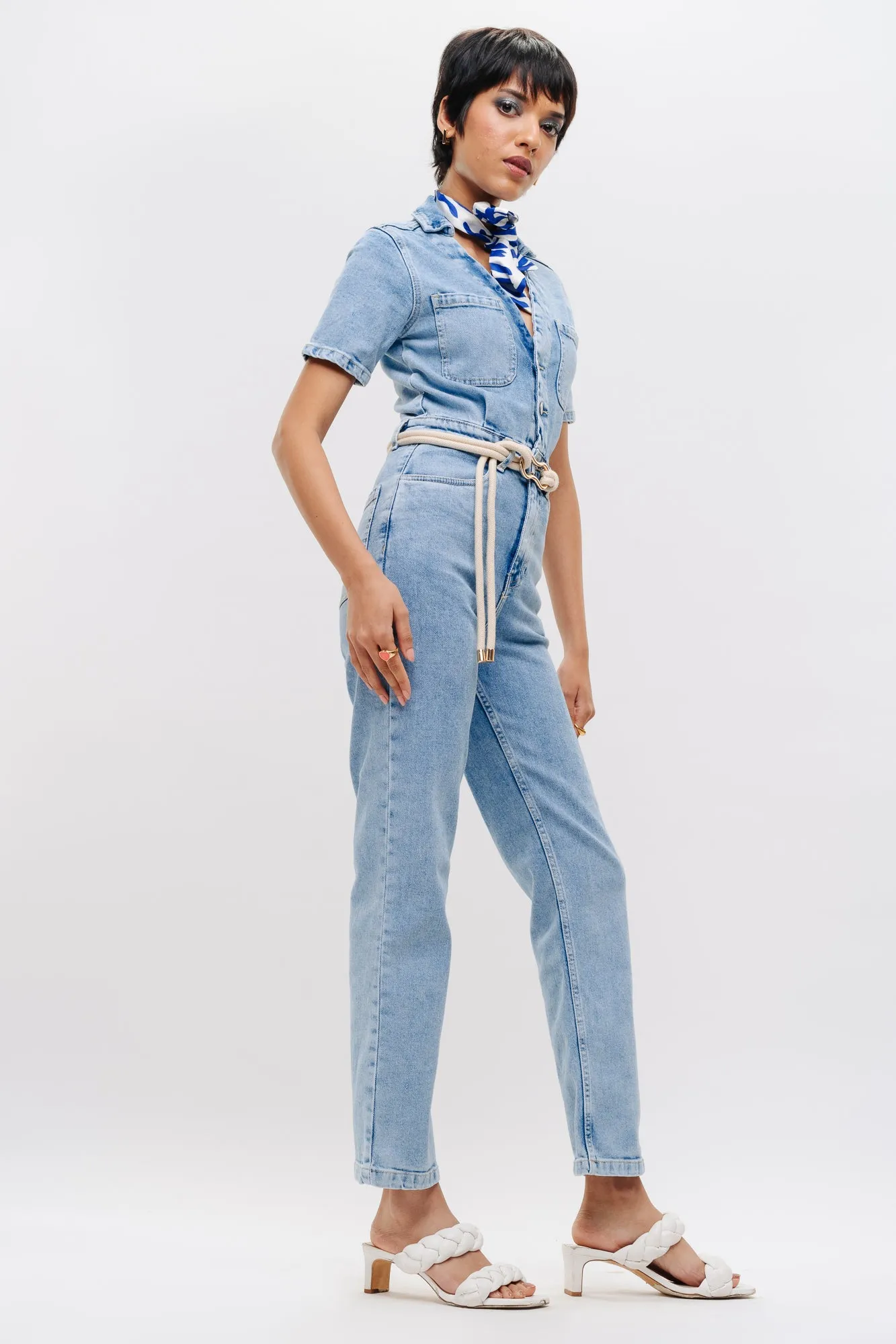 Classic 90S Denim Jumpsuit