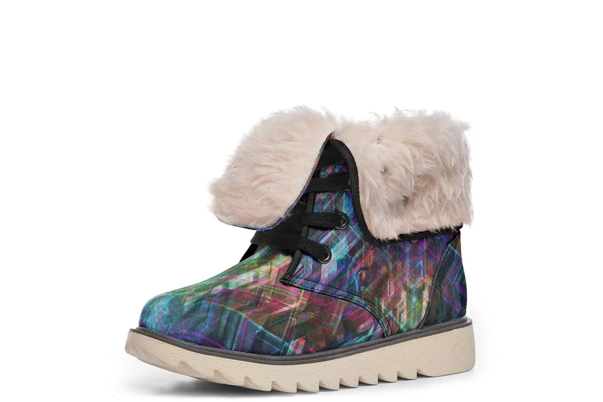 Crystal Lion Moon Boots