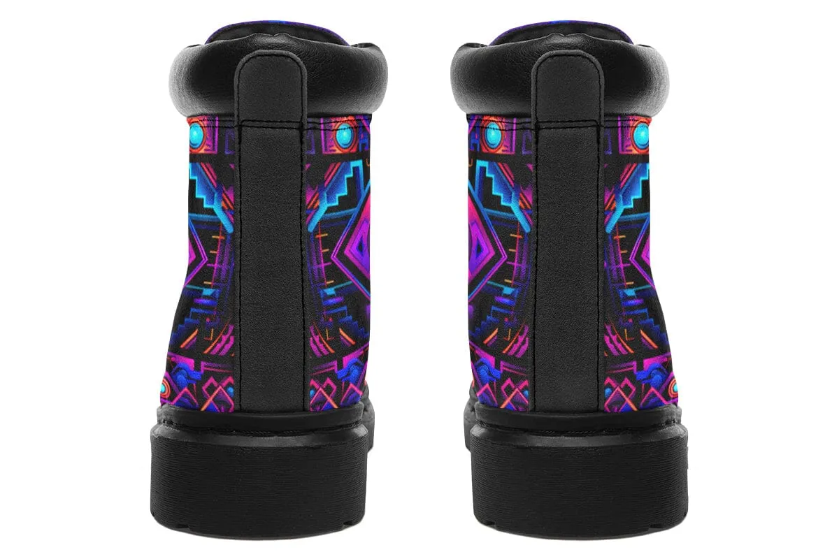 Cyber Patching Classic Vibe Boots