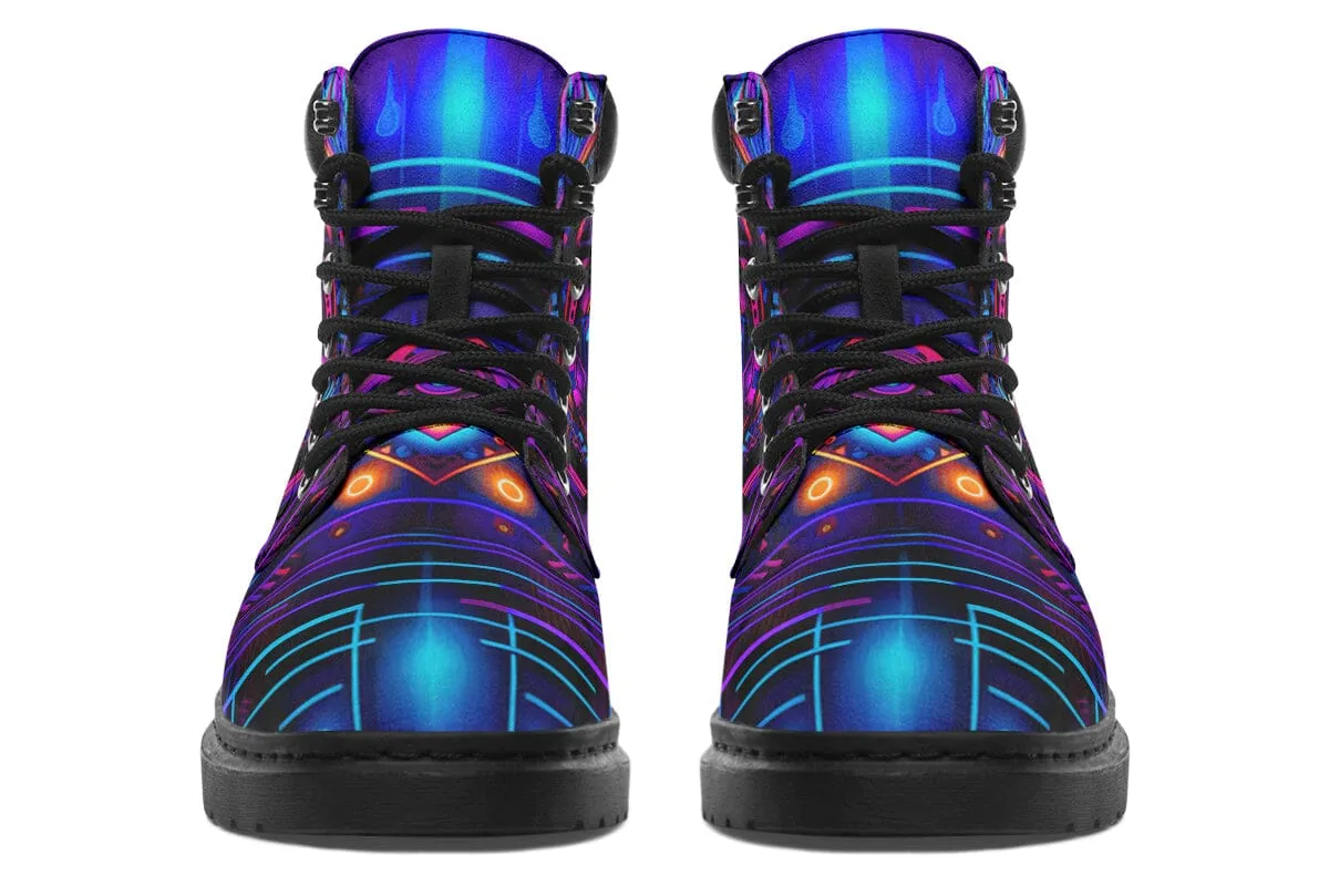 Cyber Patching Classic Vibe Boots