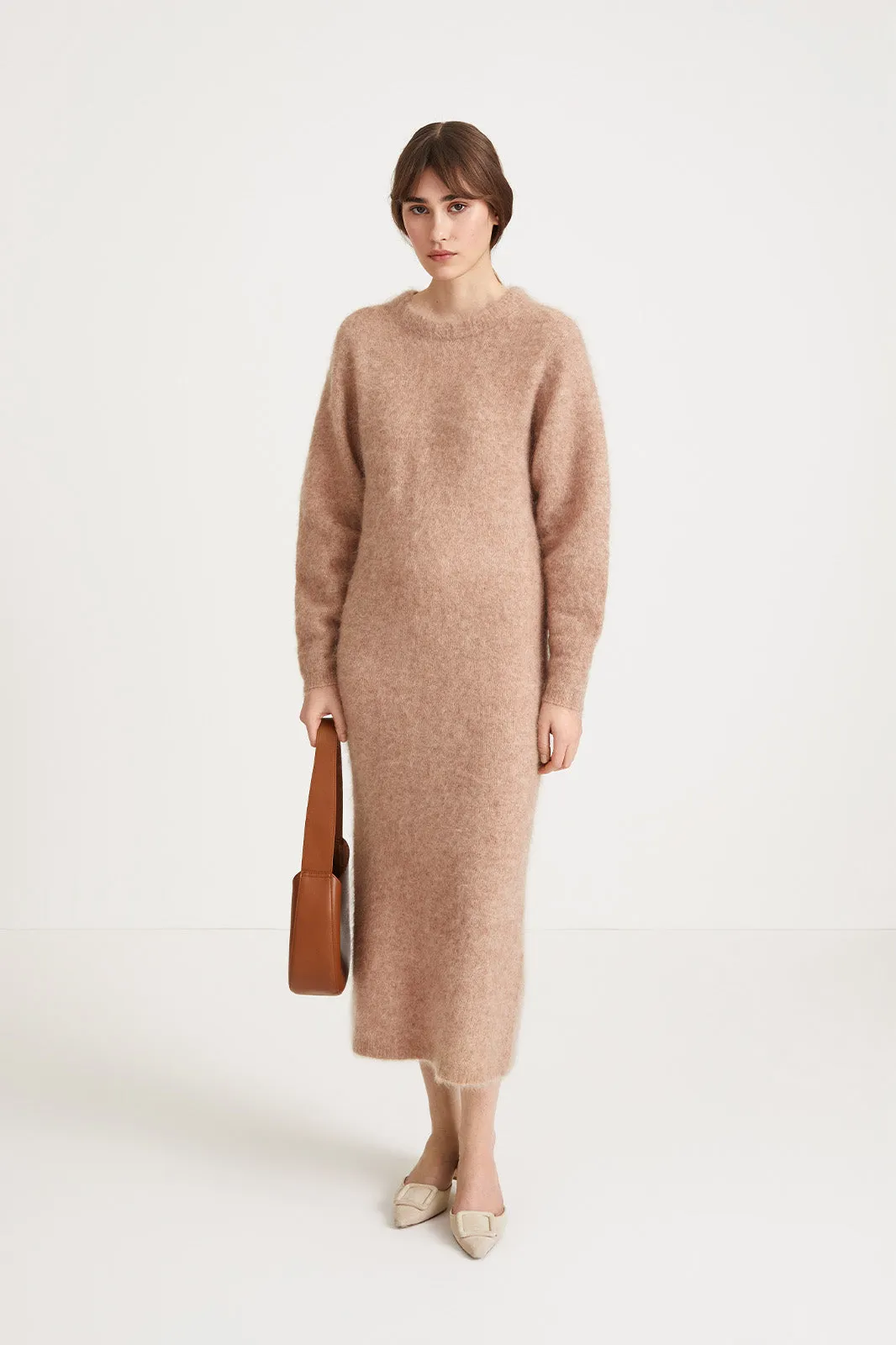 EAN DRESS - BEIGE