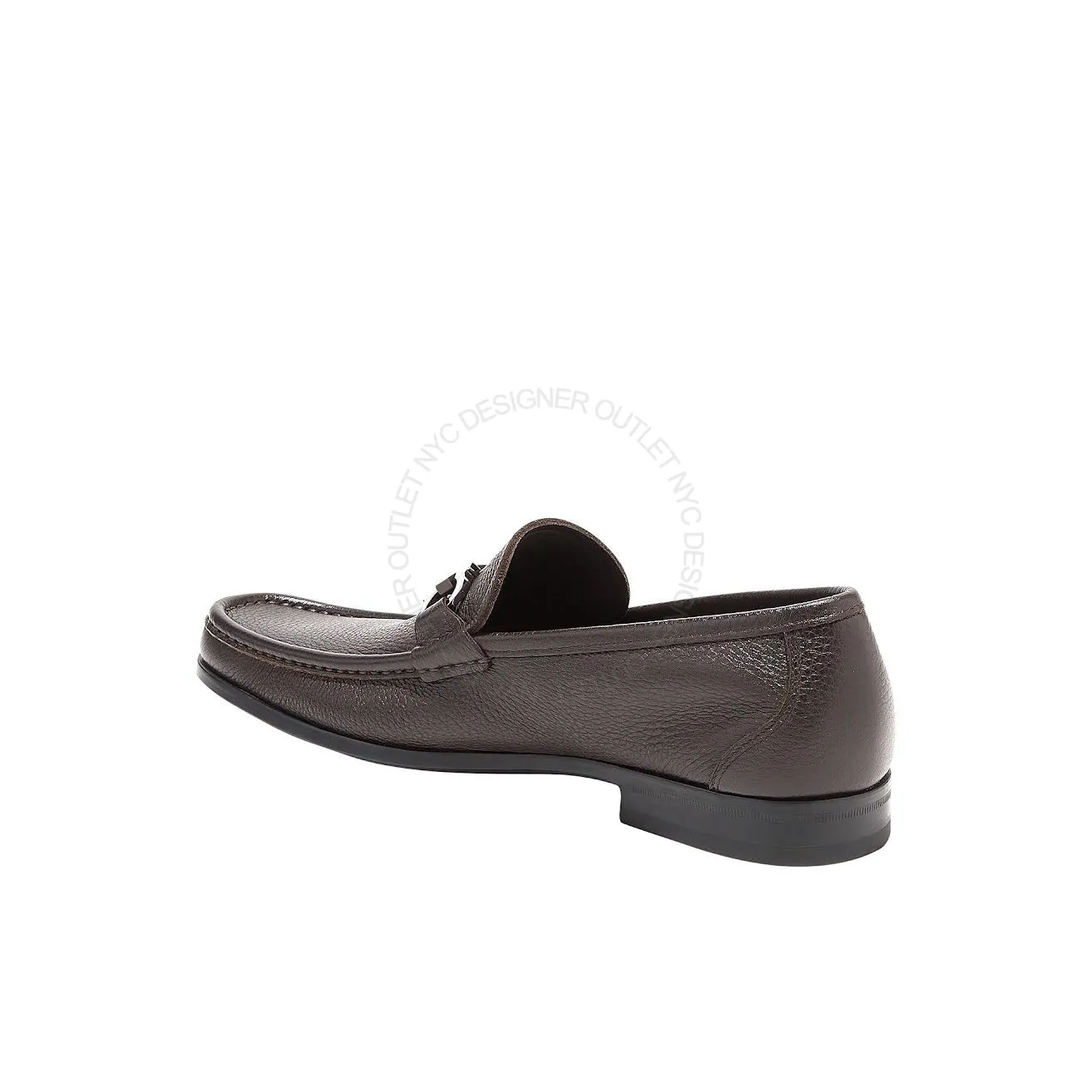 Ferragamo Grandioso Brown Moccasins