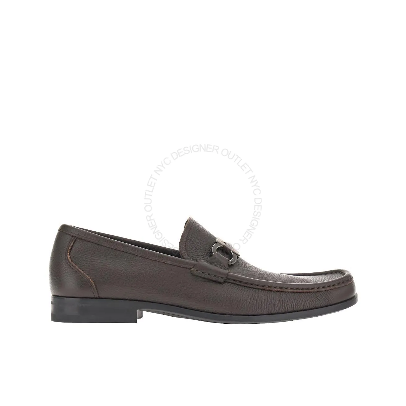 Ferragamo Grandioso Brown Moccasins