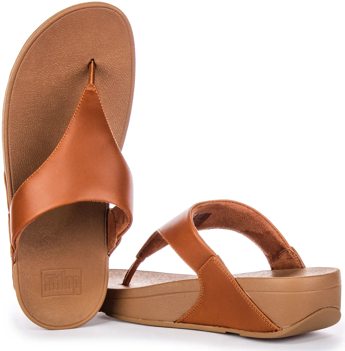 Fitflop Lulu Leather In Tan For Women