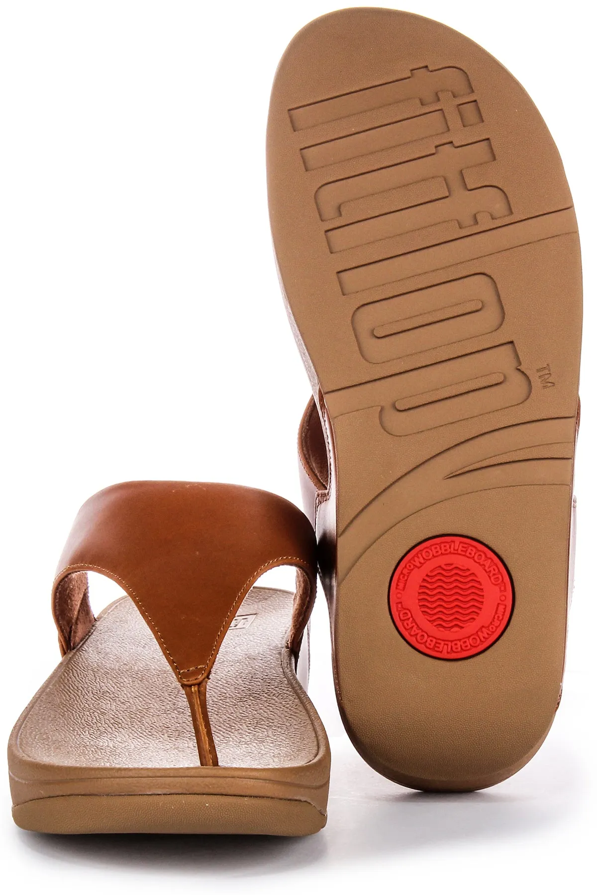 Fitflop Lulu Leather In Tan For Women