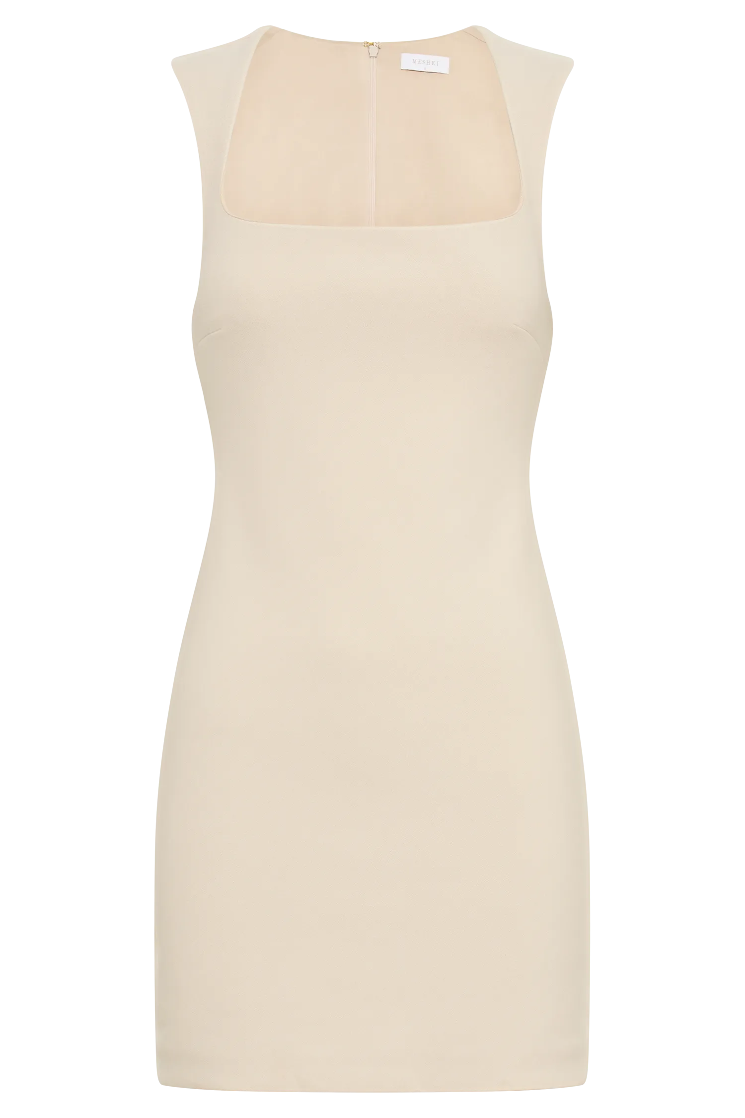 Frida Crepe Mini Dress - Ivory