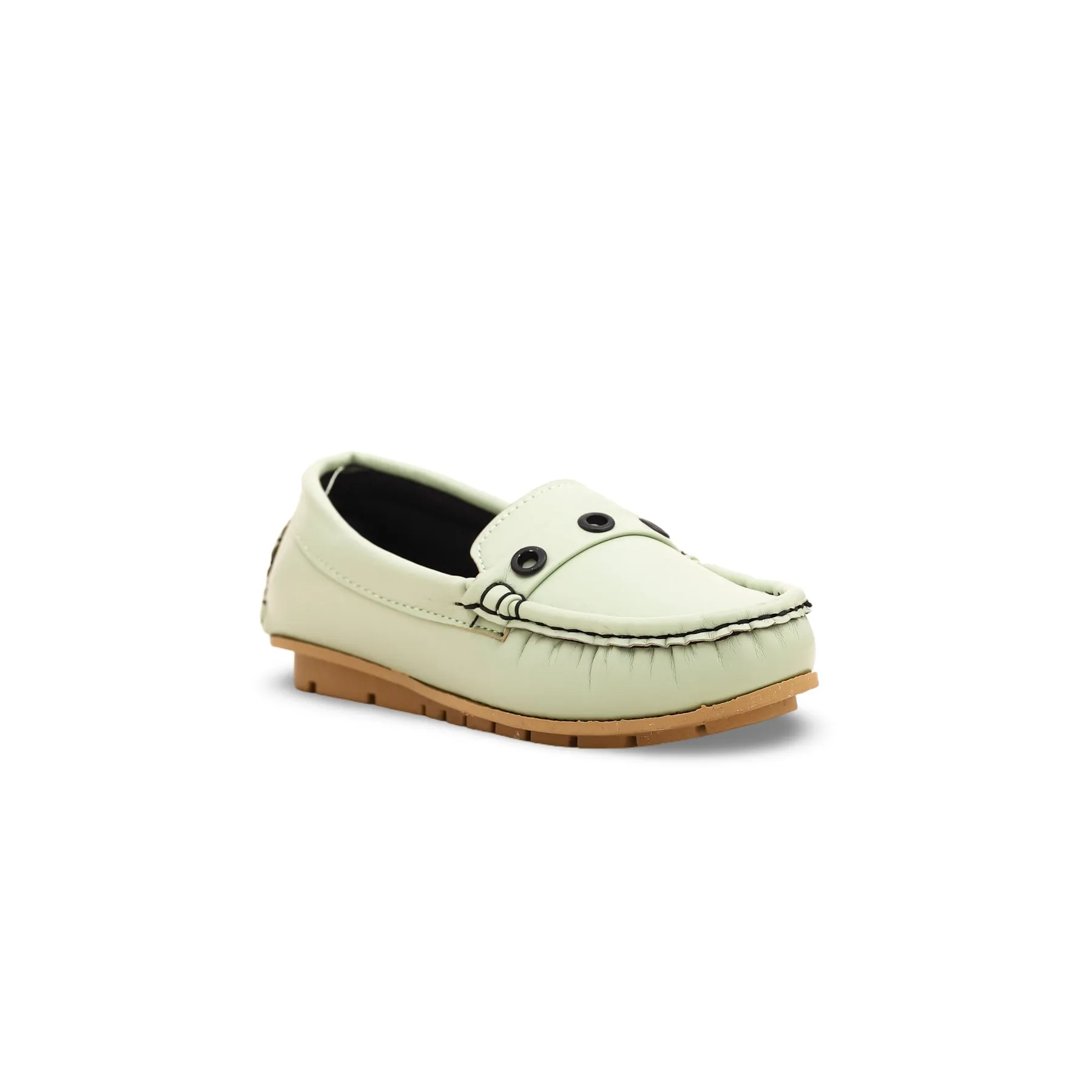 Girls PISTAGREEN Casual Moccasin KD0752