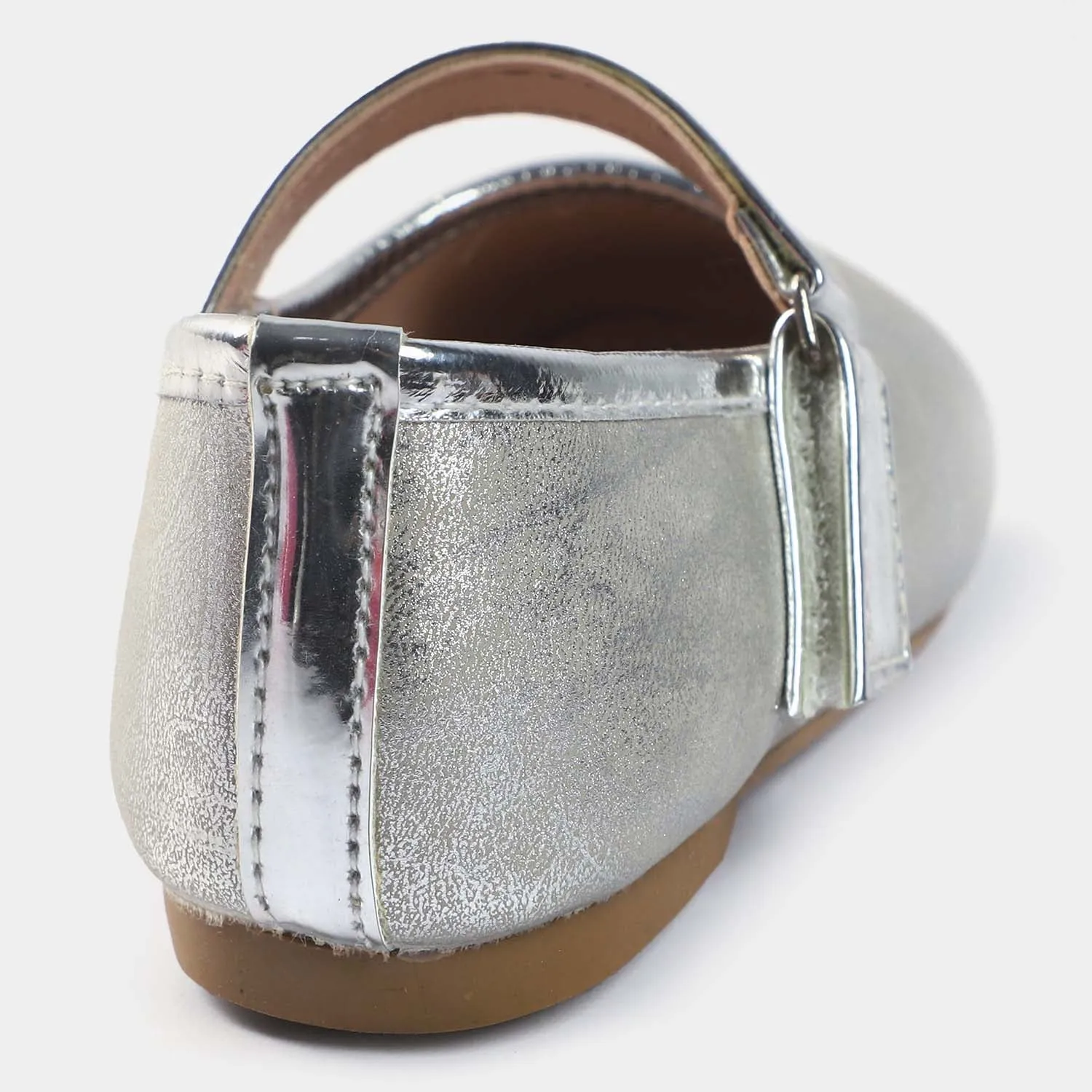 Girls Pumps 1275-SILVER