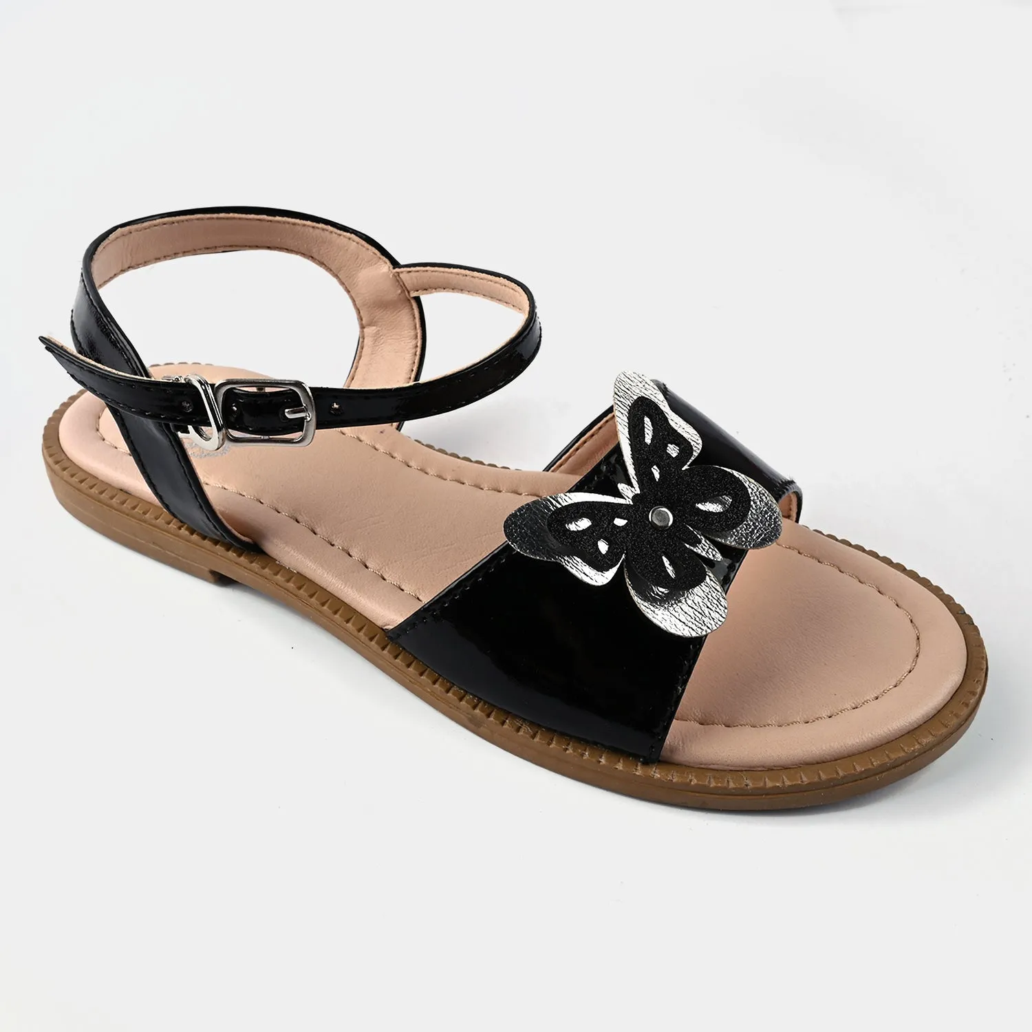 Girls Sandal 456-77-BLACK