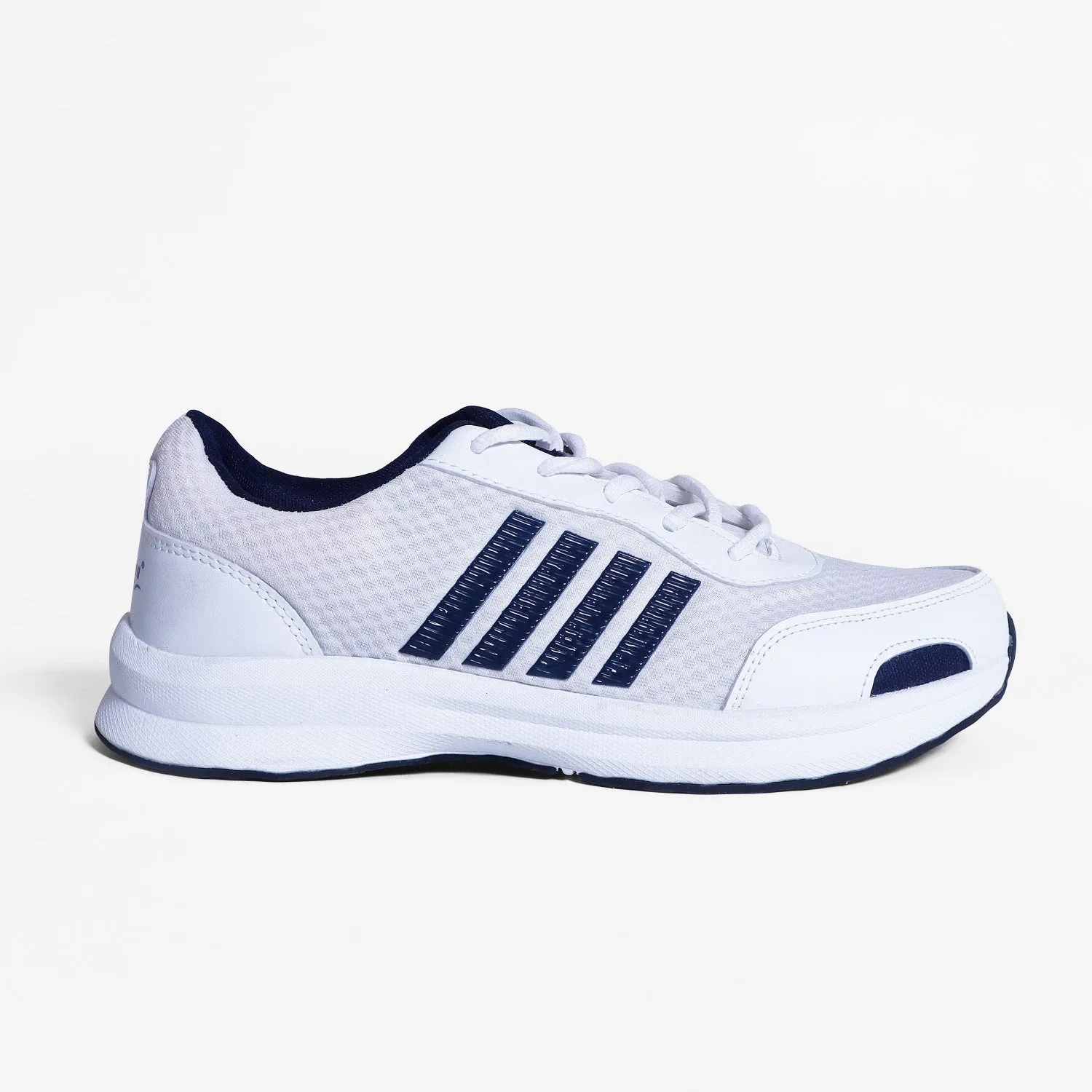 Gold Seega Speed White Navy Shoes For Men