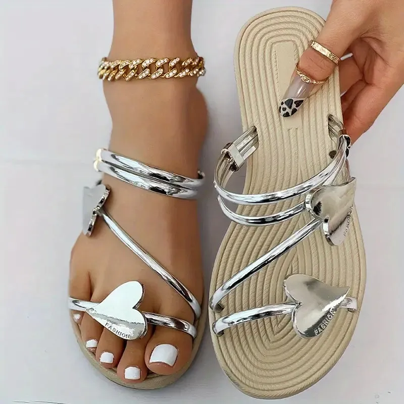 Heart to Heart Shine Summer Sandal