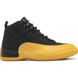 Jordan 12 'Black University Gold'