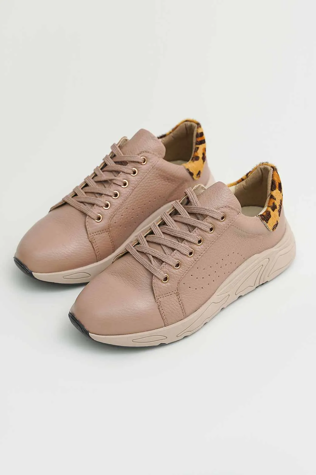 JUNGLE LEATHER SNEAKERS