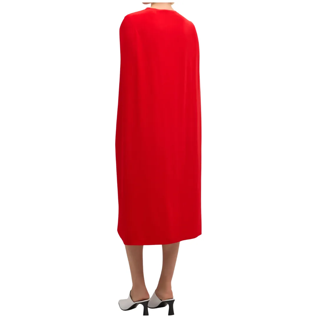 Lipstick Cape Dress