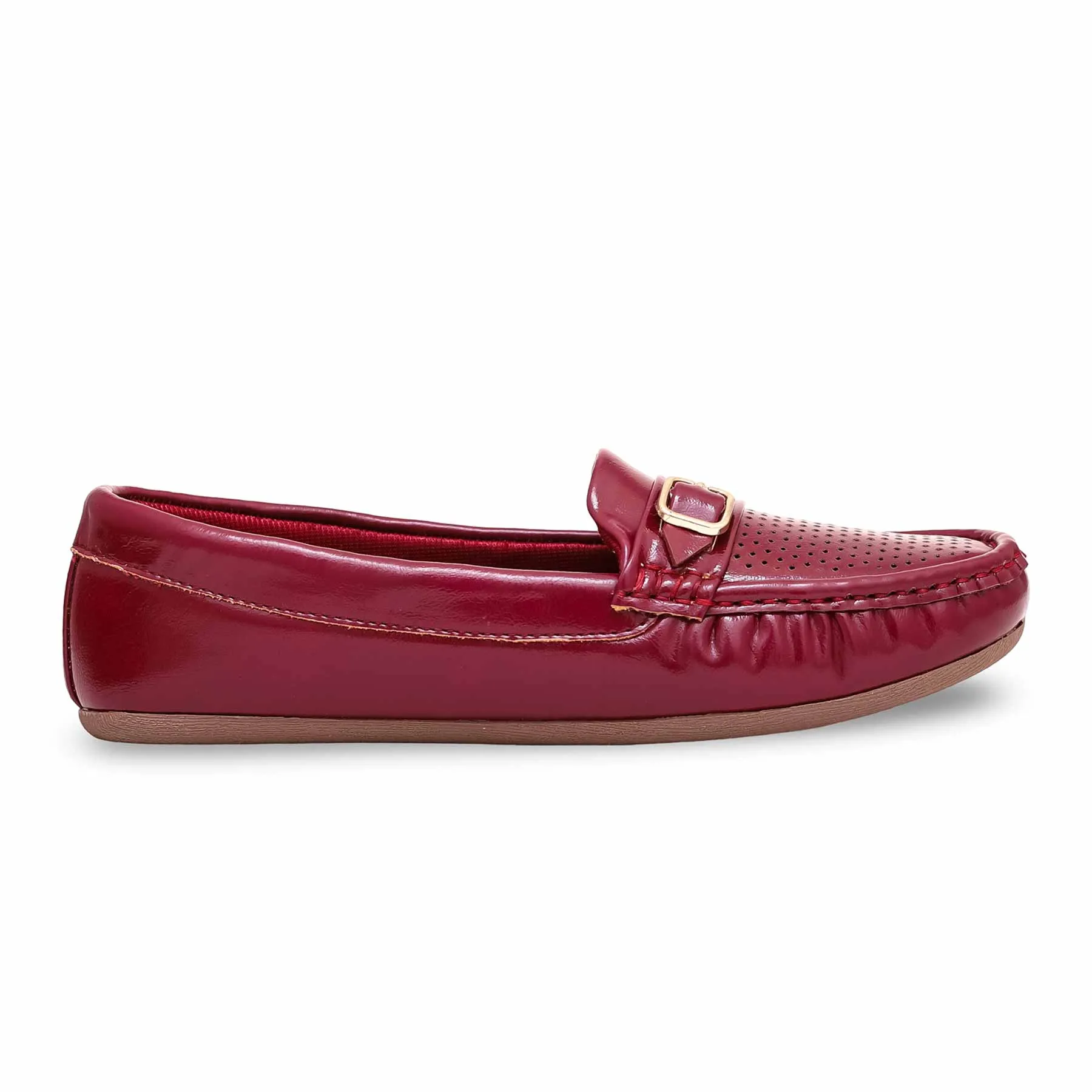 Maroon Moccasin WN4376