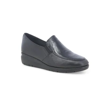 MELLUSO WOMEN MOCCASINS IN BLACK