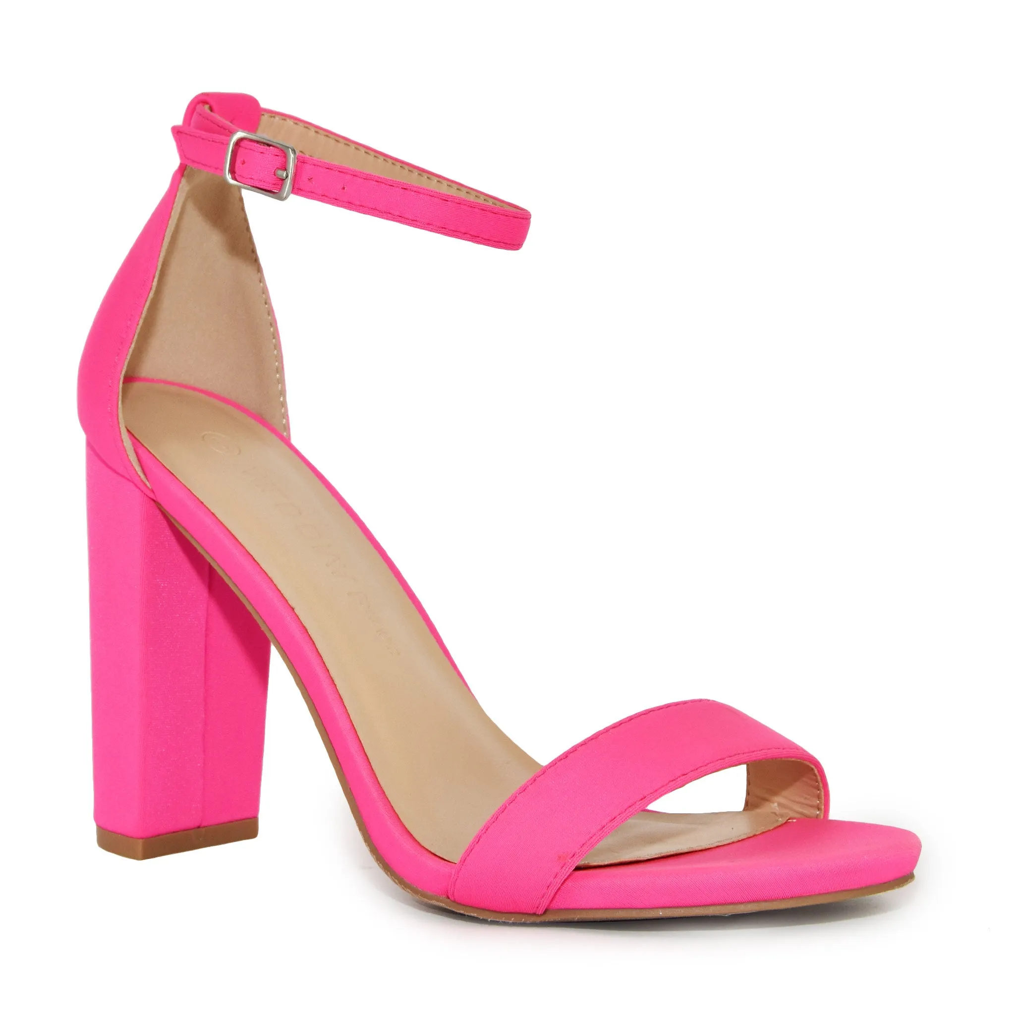 MORRIS-01 Chunky Block Heeled Sandals