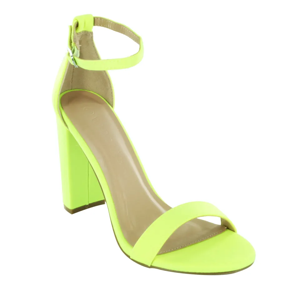 MORRIS-01 Chunky Block Heeled Sandals