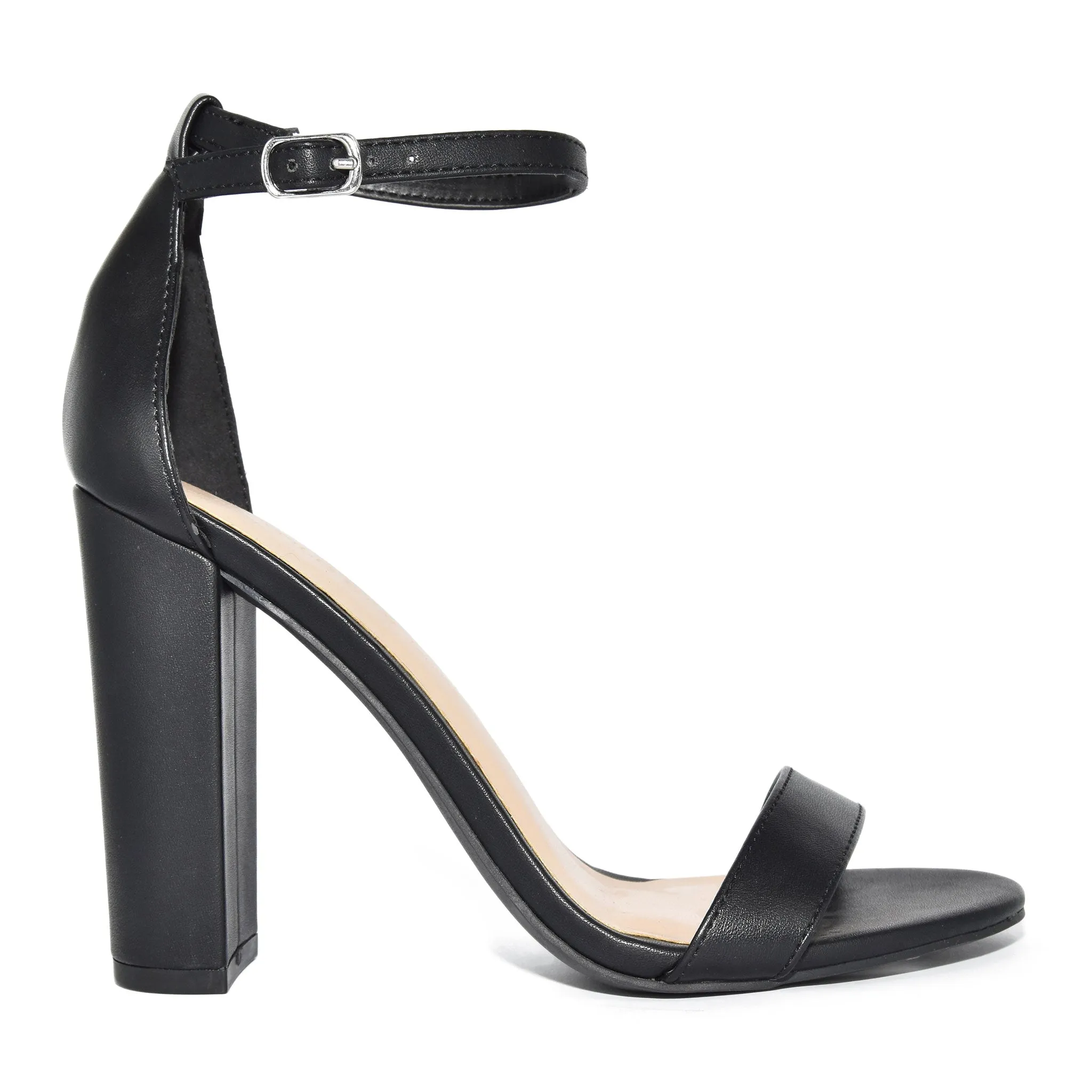 MORRIS-01 Chunky Block Heeled Sandals