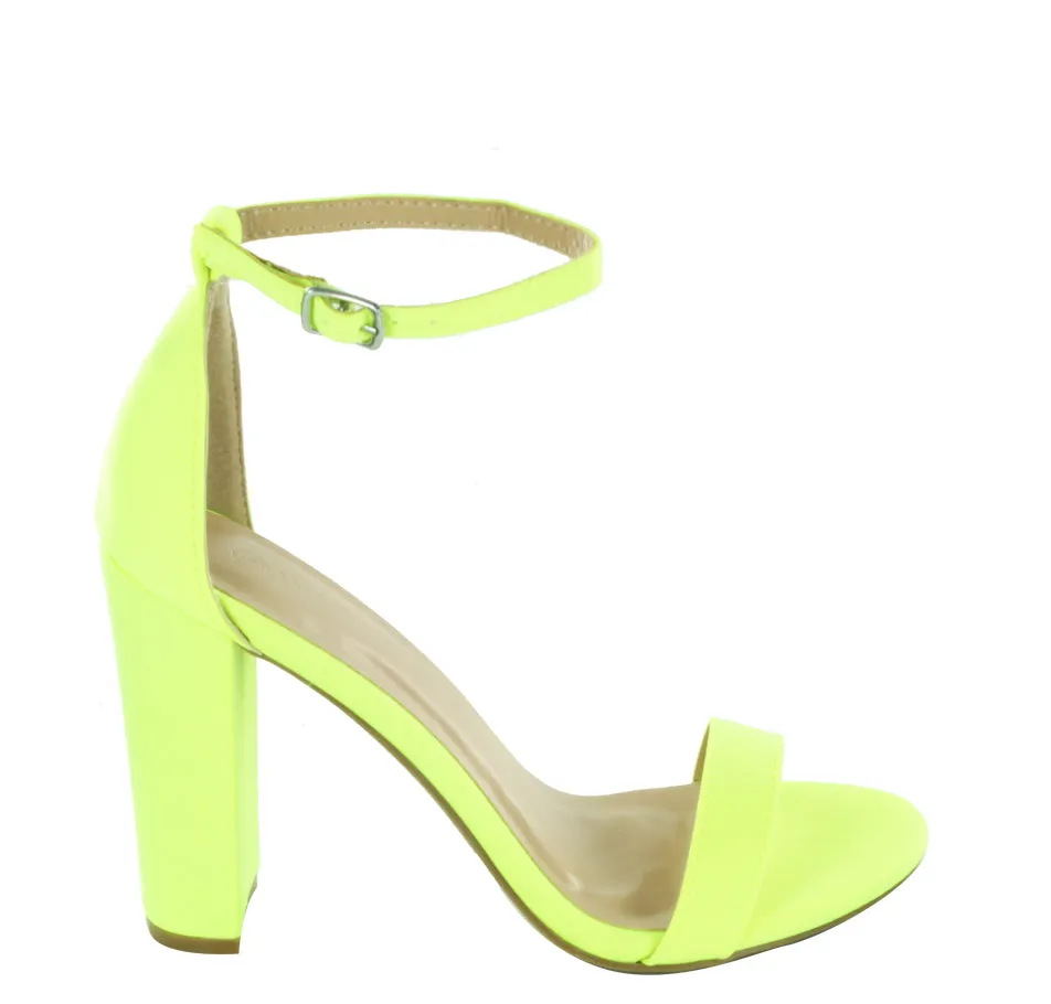 MORRIS-01 Chunky Block Heeled Sandals