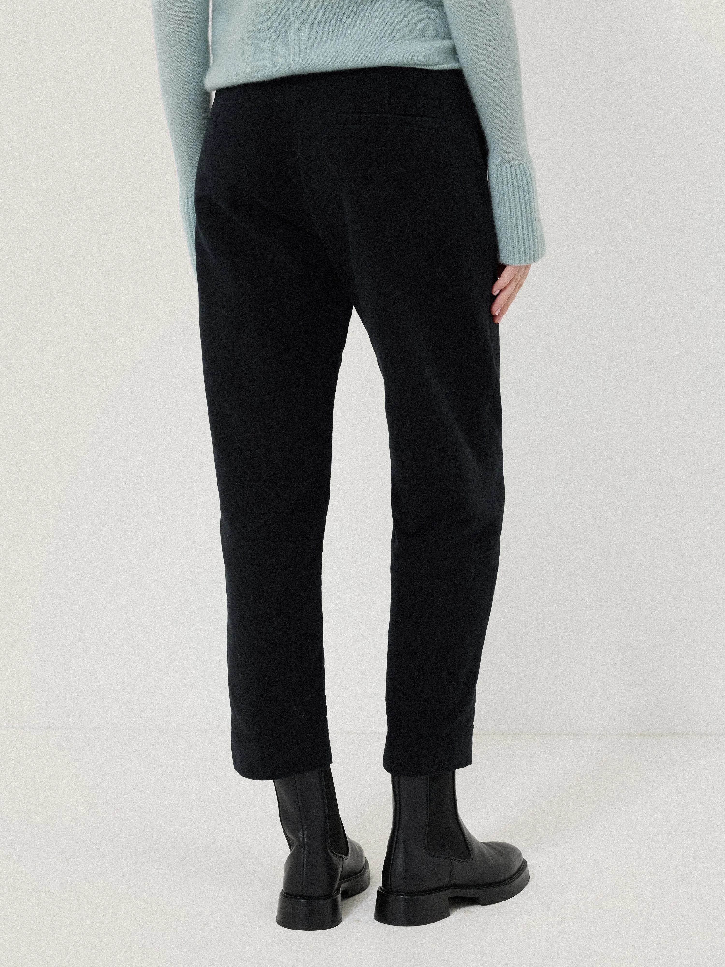 Nevis Moleskin Trouser | Navy