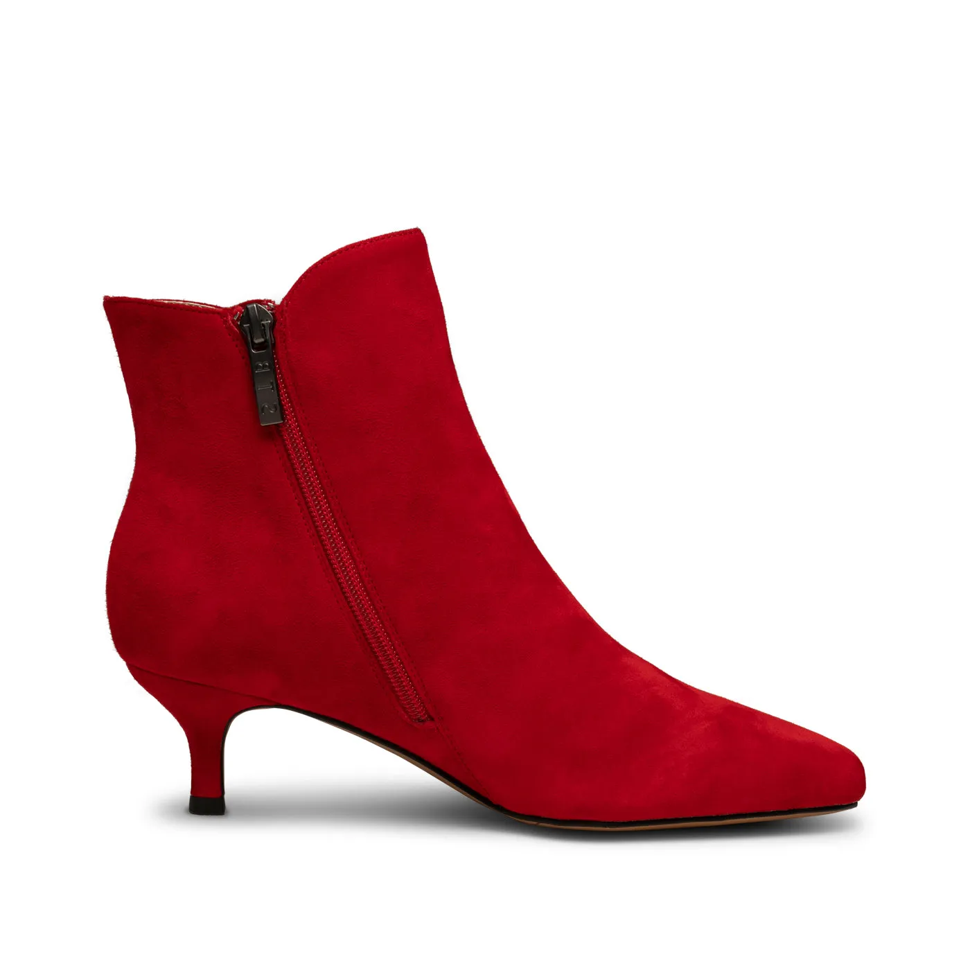 Saga boot suede - Fire Red