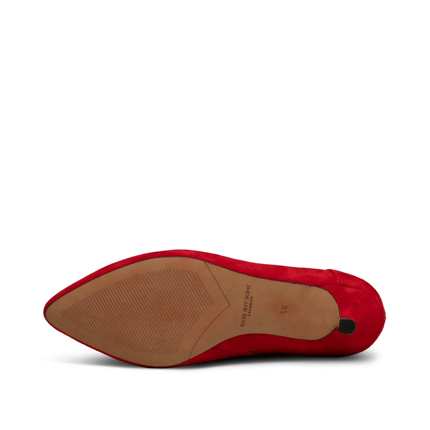 Saga boot suede - Fire Red