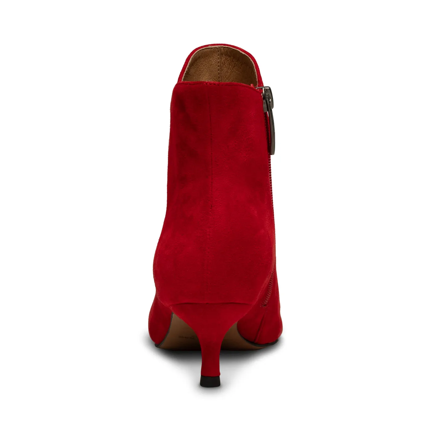 Saga boot suede - Fire Red