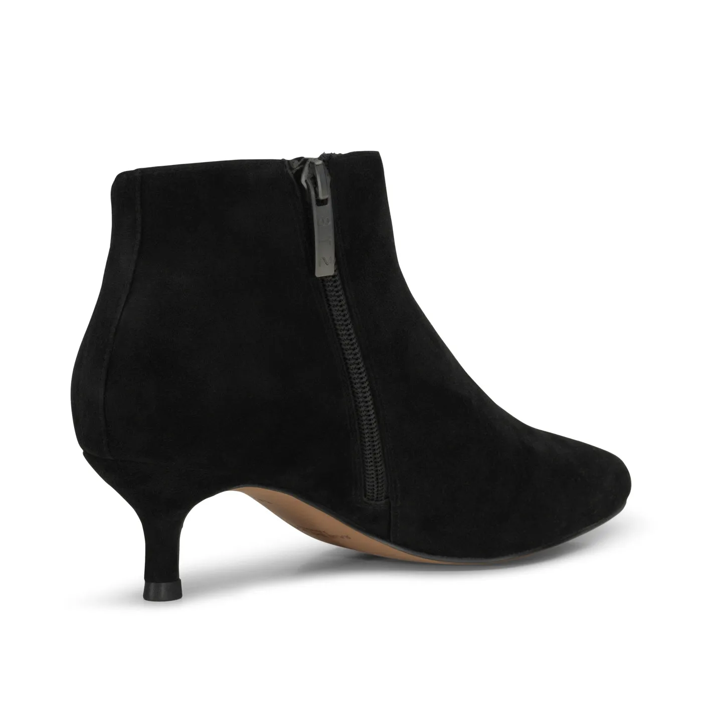 Saga bootie suede - BLACK