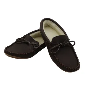 Sheepskin Lined Moccasins