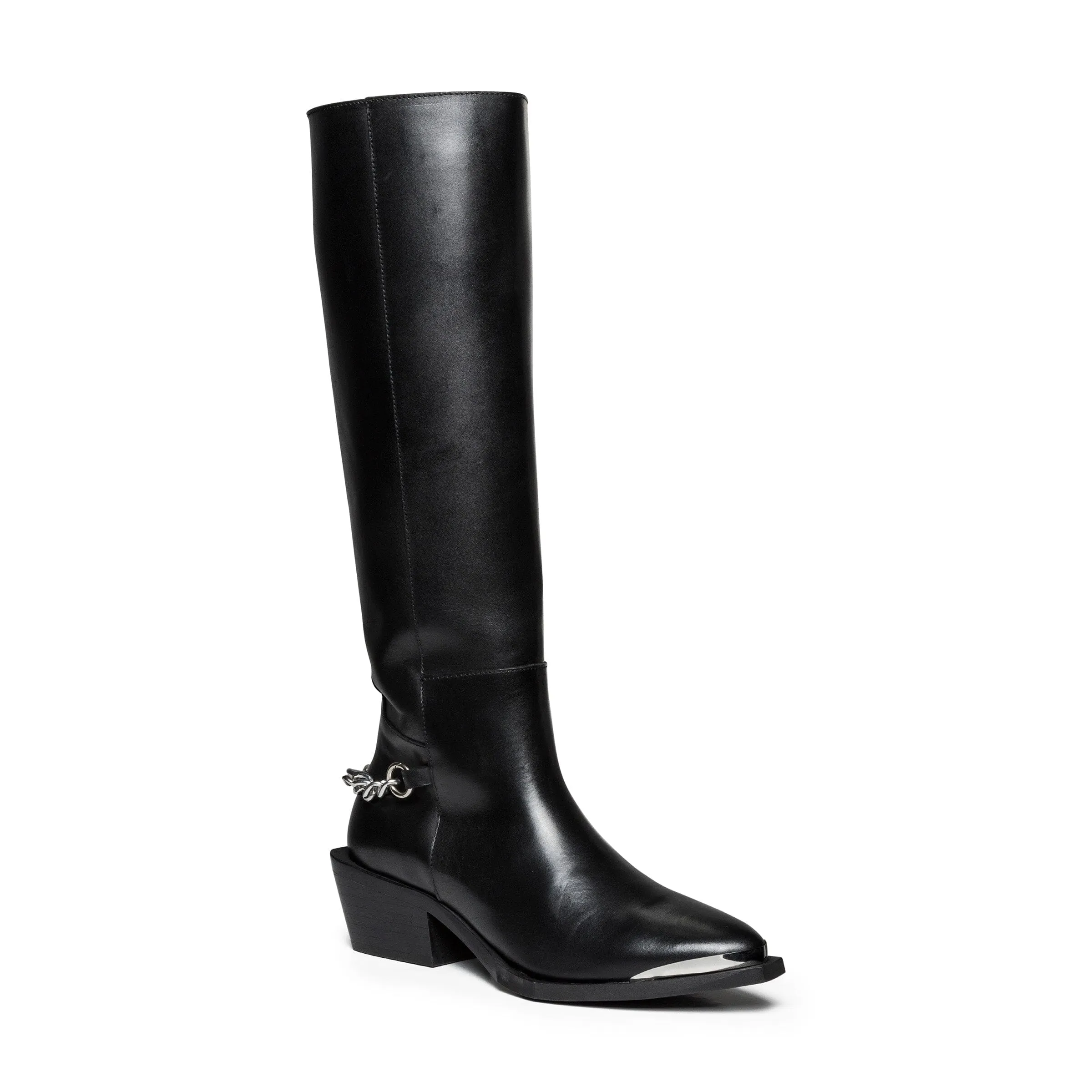 Steve Madden - Xayenne Boots - Black Leather